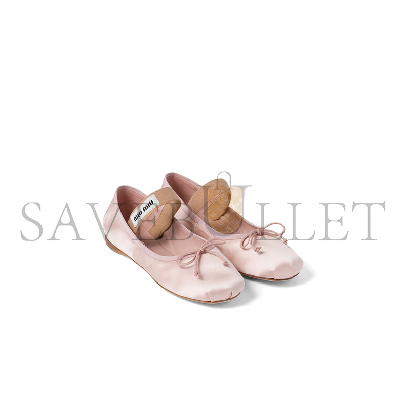 MIU MIU SATIN BALLERINAS 5F794D MIU MIU SATIN BALLERINAS 5F794D